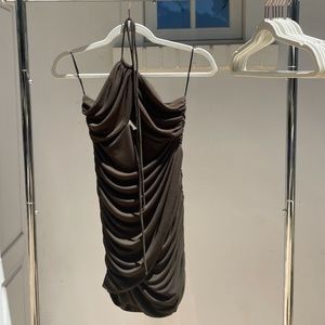 Never Worn Zara strapless dress, Size S